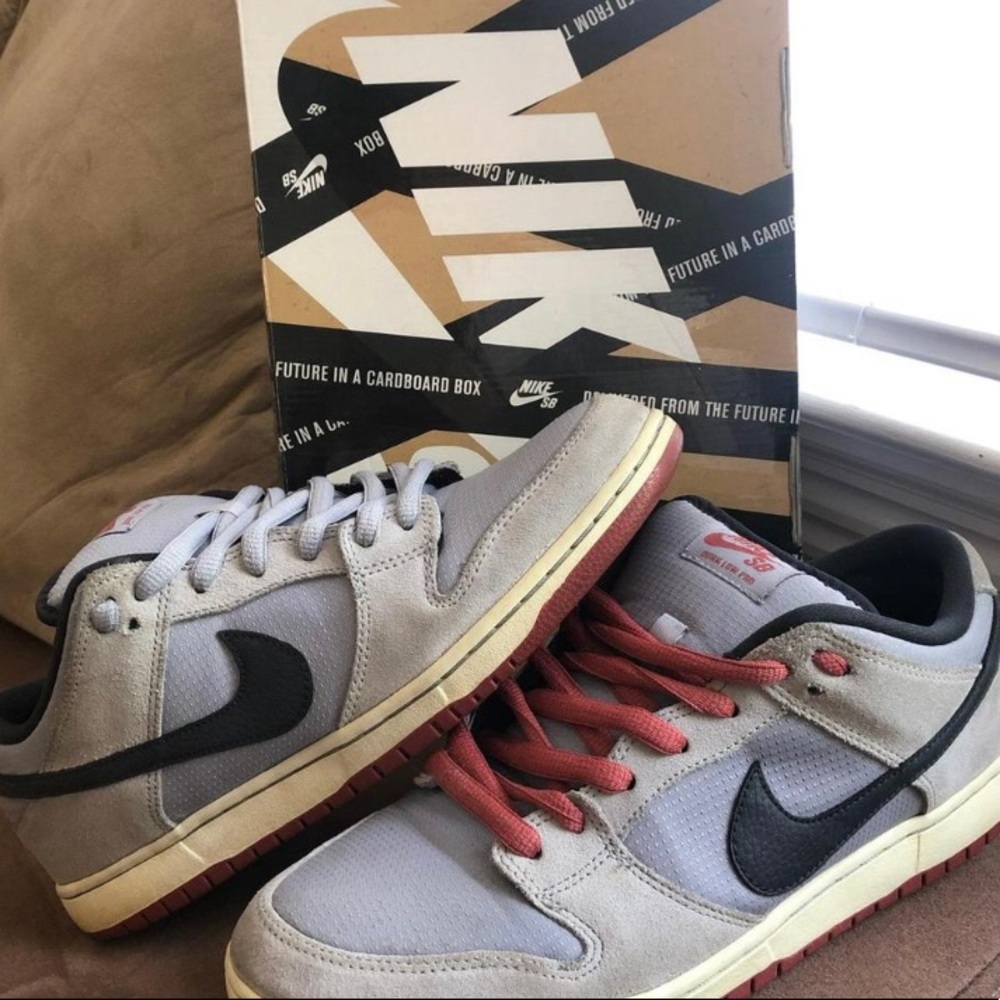 Nike sb dunk low light redwood size 11